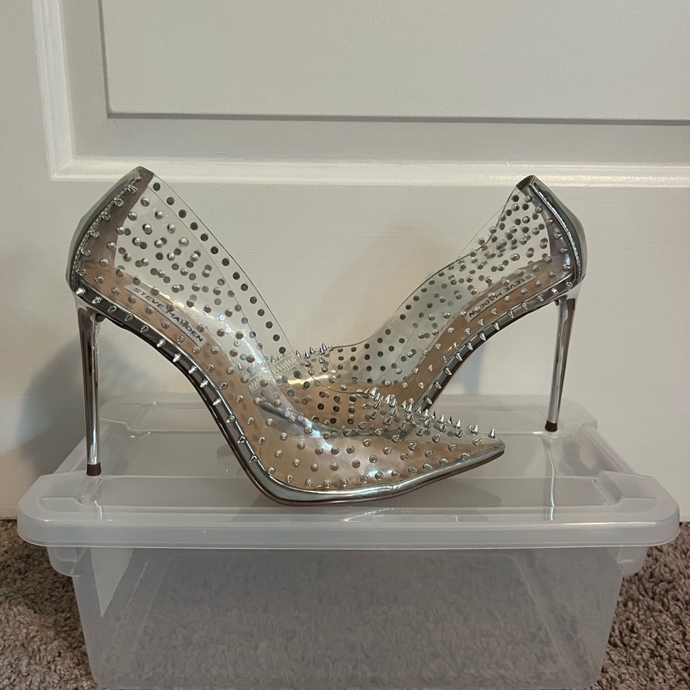 Steve Madden studded heels